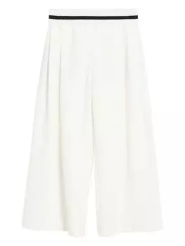 Brunello Cucinelli Kids прямые брюки, белый