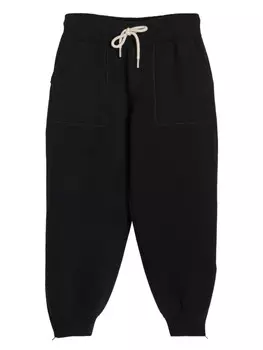 Brunello Cucinelli Kids прямые брюки, черный