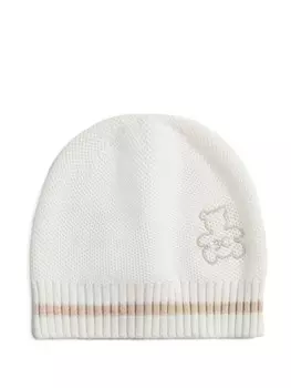 Brunello Cucinelli Kids шапка бини Bernie, белый