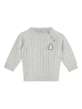 Brunello Cucinelli Kids свитер фактурной вязки