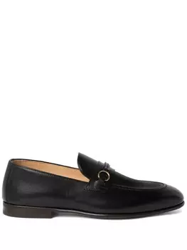 Brunello Cucinelli кожаные лоферы, черный