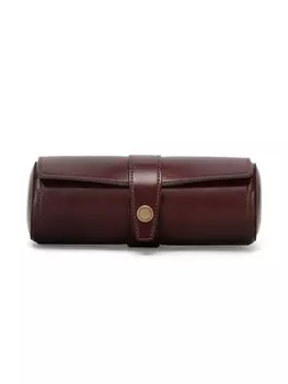 Brunello Cucinelli кожаный футляр для часов, коричневый