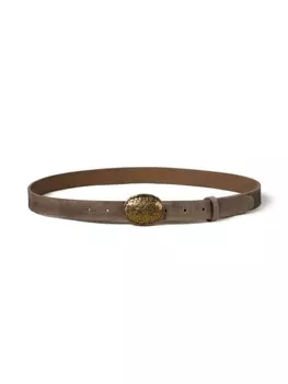Brunello Cucinelli кожаный ремень, коричневый