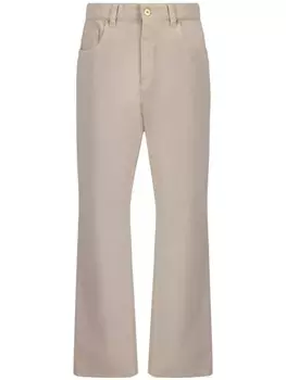 Brunello Cucinelli крашеные джинсы, нейтральный цвет