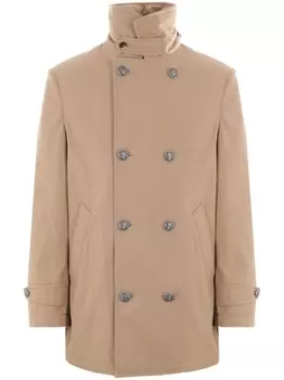 Brunello Cucinelli куртка из габардина, нейтральный цвет