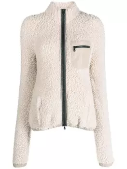 Brunello Cucinelli куртка из шерпы, нейтральный цвет