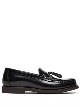 Brunello Cucinelli лоферы с декором Monili, черный