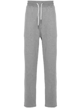 Brunello Cucinelli меланжевые спортивные брюки, серый