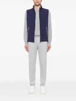 Brunello Cucinelli меланжевый свитер, серый
