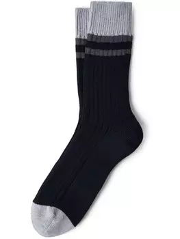 Brunello Cucinelli носки в полоску, синий