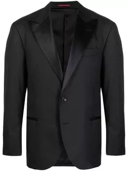 Brunello Cucinelli однобортный пиджак, черный