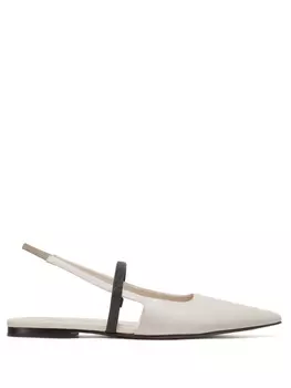 Brunello Cucinelli PAIR OF BALLET FLATS, нейтральный цвет