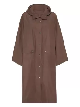 Brunello Cucinelli парка оверсайз, коричневый