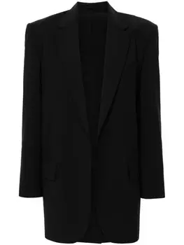 Brunello Cucinelli пиджак без застежки, черный