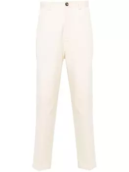 Brunello Cucinelli прямые брюки, белый