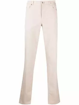 Brunello Cucinelli прямые брюки чинос, нейтральный цвет