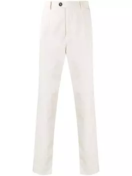 Brunello Cucinelli прямые брюки, нейтральный цвет