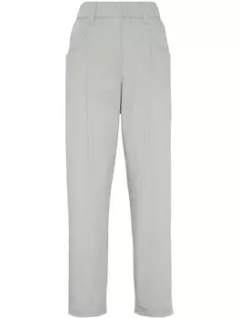 Brunello Cucinelli прямые брюки, серый
