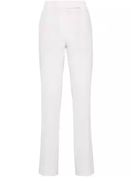 Brunello Cucinelli прямые брюки строгого кроя, белый