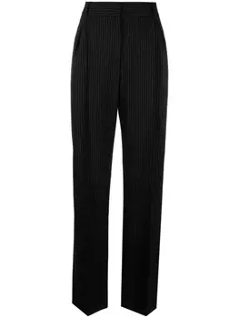 Brunello Cucinelli прямые брюки строгого кроя, черный
