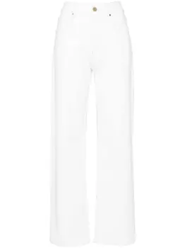 Brunello Cucinelli прямые джинсы, белый