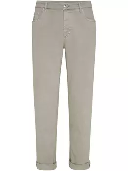 Brunello Cucinelli прямые джинсы, серый