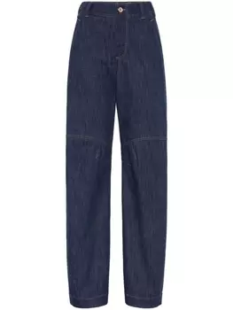 Brunello Cucinelli прямые джинсы, синий