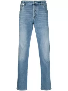 Brunello Cucinelli прямые джинсы, синий