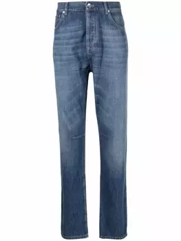 Brunello Cucinelli прямые джинсы, синий