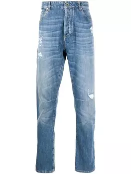 Brunello Cucinelli прямые джинсы, синий
