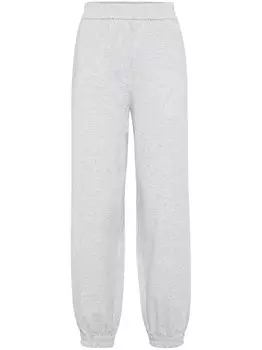 Brunello Cucinelli прямые спортивные брюки, серый
