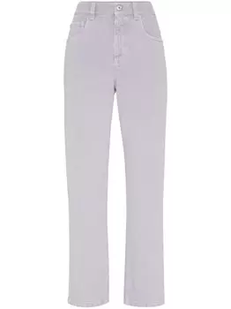 Brunello Cucinelli расклешенные джинсы, фиолетовый