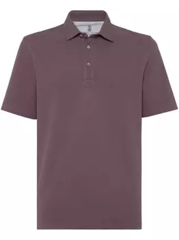 Brunello Cucinelli рубашка поло, красный