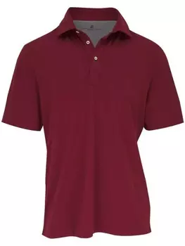 Brunello Cucinelli рубашка поло с короткими рукавами, красный