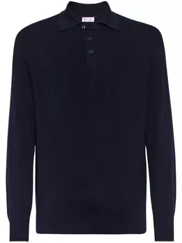 Brunello Cucinelli рубашка поло, синий