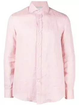 Brunello Cucinelli рубашка с длинными рукавами, красный