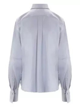 Brunello Cucinelli рубашка-стрейч, серый