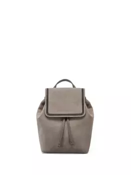 Brunello Cucinelli рюкзак с декором Monili, серый