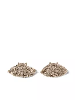 Brunello Cucinelli серьги с декором Monili, золотой