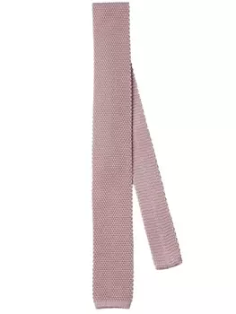 Brunello Cucinelli шелковый галстук, розовый