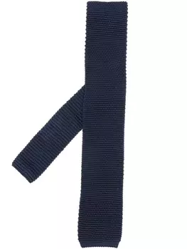 Brunello Cucinelli шелковый галстук, синий