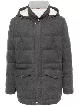 Brunello Cucinelli шерстяной пиджак, серый