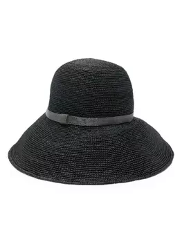 Brunello Cucinelli шляпа с декором Monili, черный