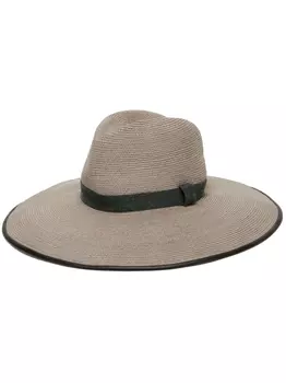 Brunello Cucinelli шляпа с декором Monili, нейтральный цвет