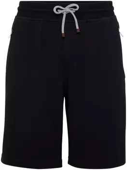 Brunello Cucinelli шорты-бермуды, черный