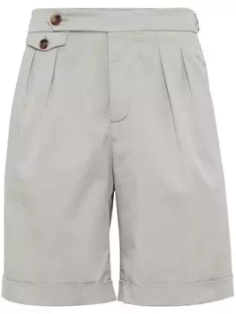 Brunello Cucinelli шорты-бермуды, нейтральный