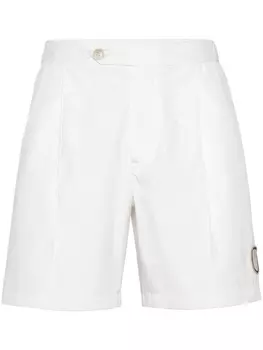 Brunello Cucinelli шорты с логотипом, белый