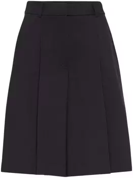 Brunello Cucinelli шорты с завышенной талией, черный