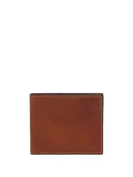 Brunello Cucinelli складной кошелек Core, коричневый