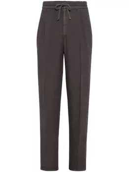 Brunello Cucinelli спортивные брюки, коричневый